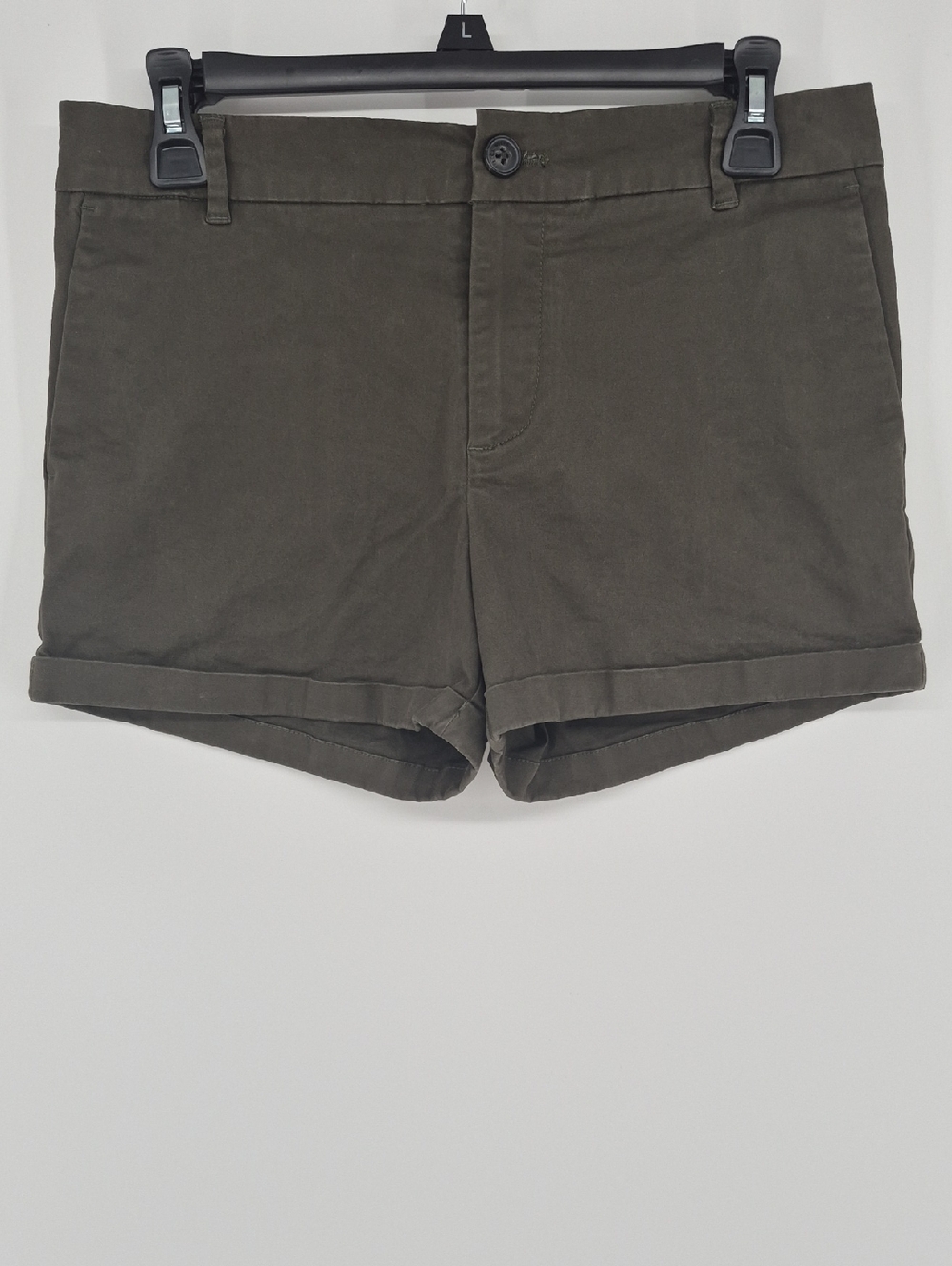 Jack Wills Women's Chino Shorts Olive Green Size 2